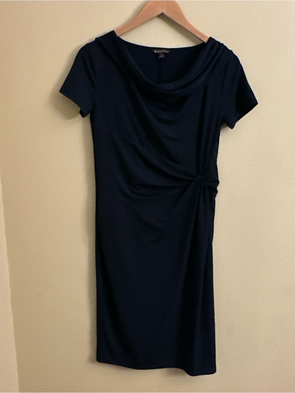 Brooks Brothers Dress Size‎ 6 Navy Blue Classic Office Party Event Sheath Summer
